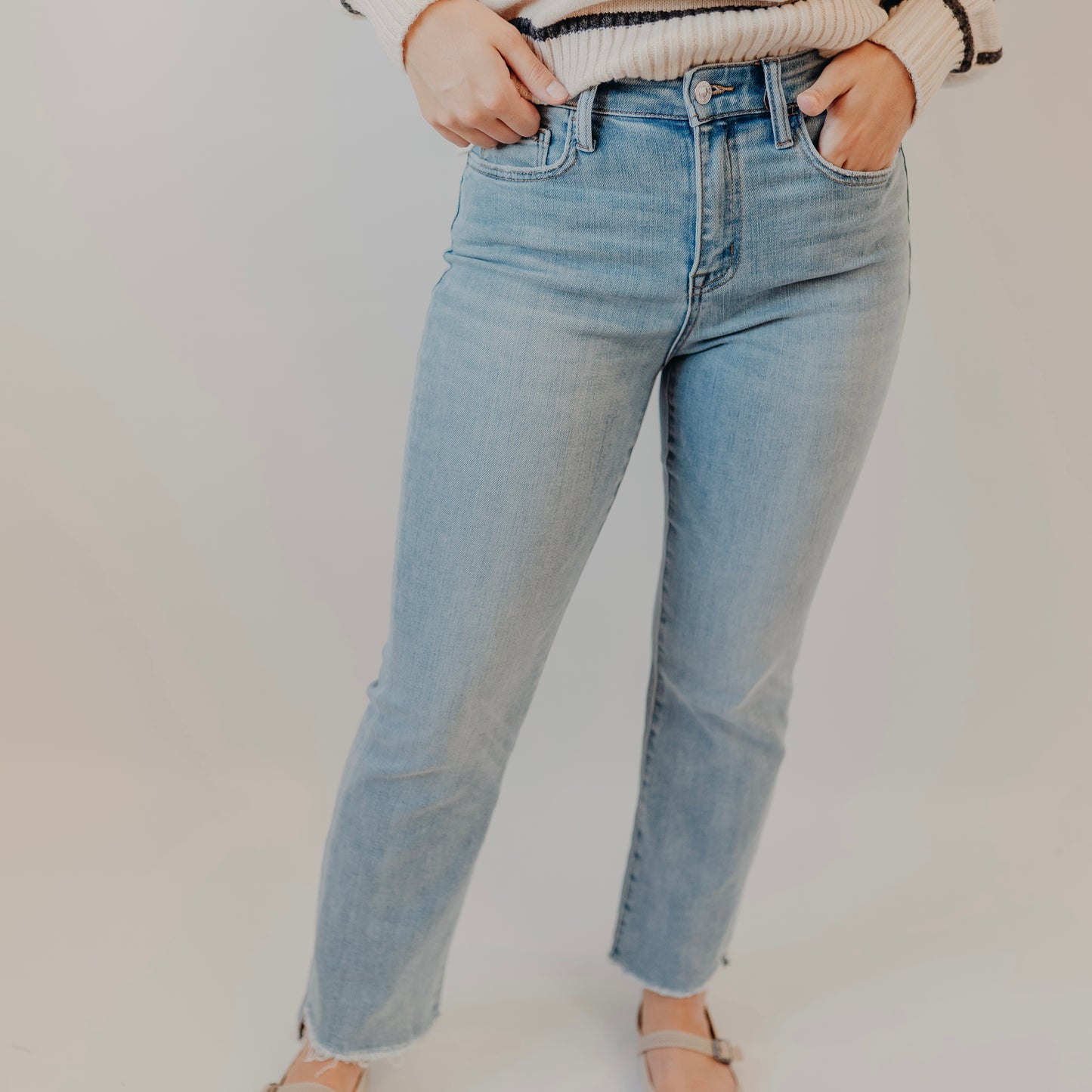 Vervet | High Rise Crop Flare | Striving