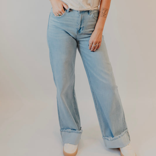 Flying Monkey | Super High Cuffed Baggy Wide | Intrepid