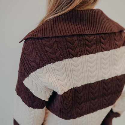 Thread & Supply | Paula Sweater | Beige Brown