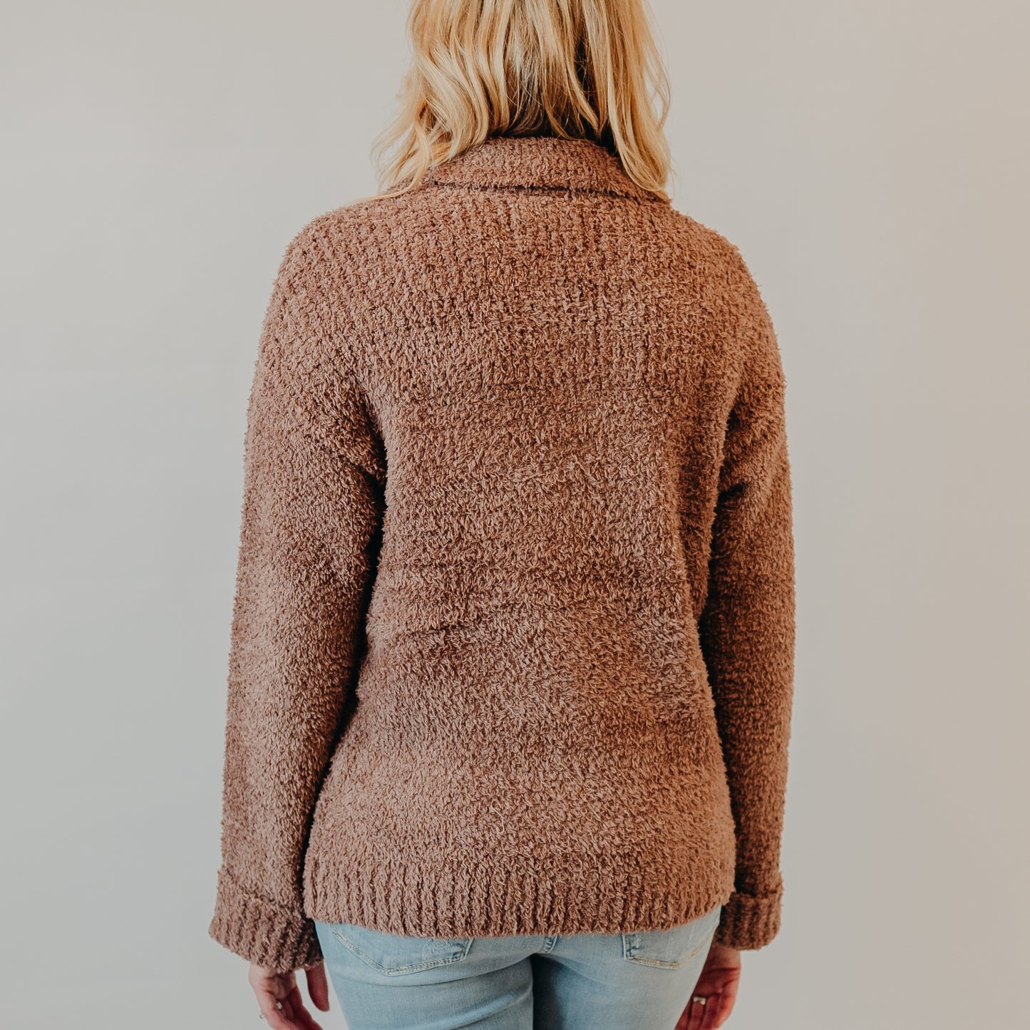 Thread & Supply | Lois Sweater Jacket | Raw Umber