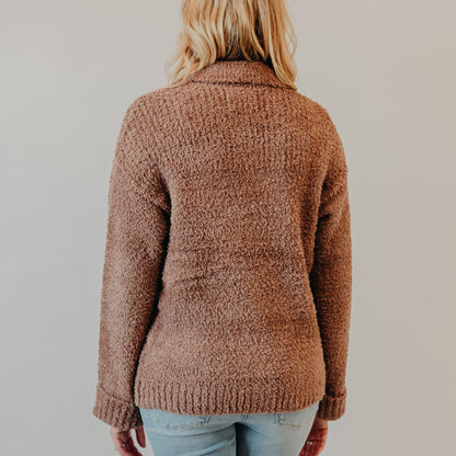 Thread & Supply | Lois Sweater Jacket | Raw Umber