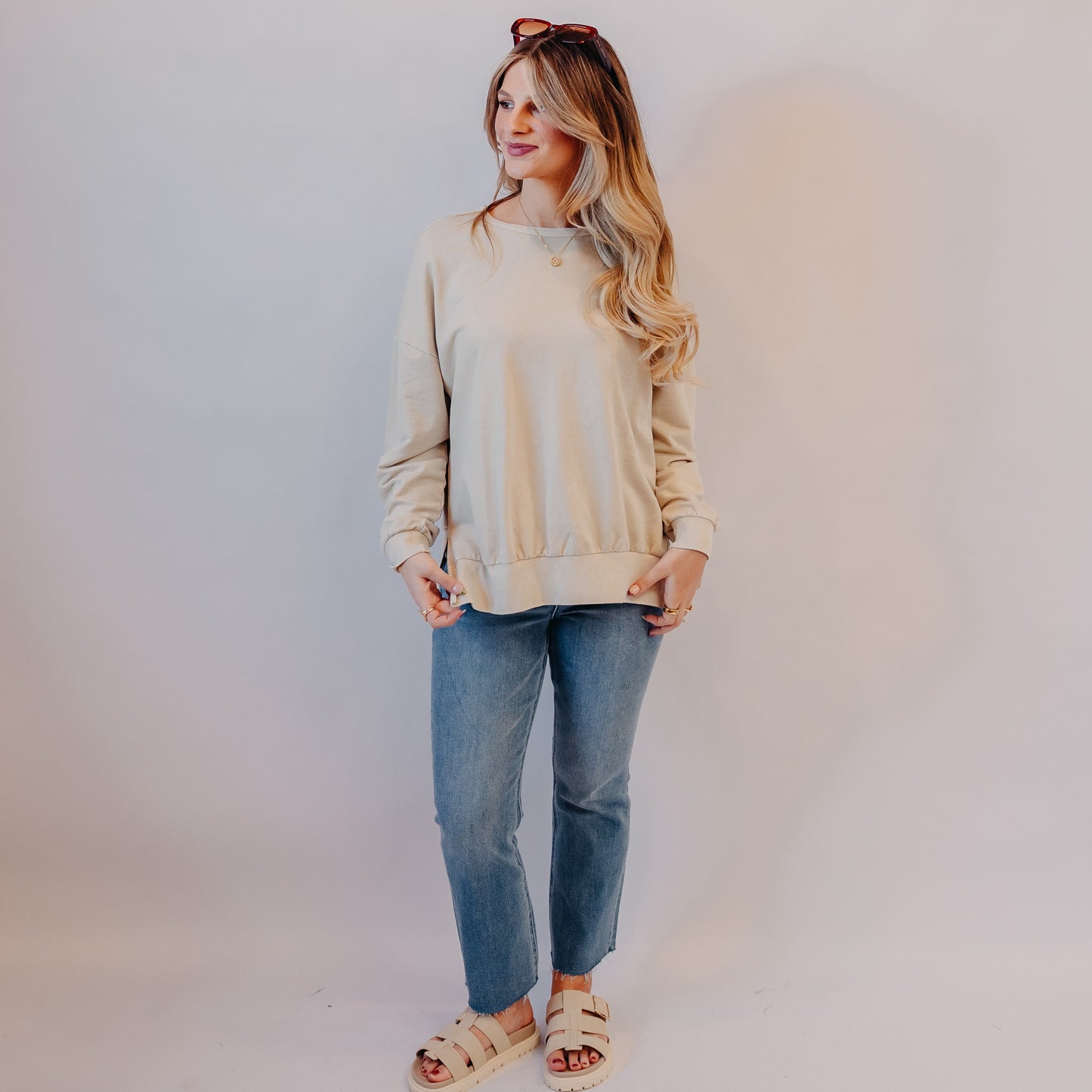 Vervet | High Rise Crop Flare | Reptar