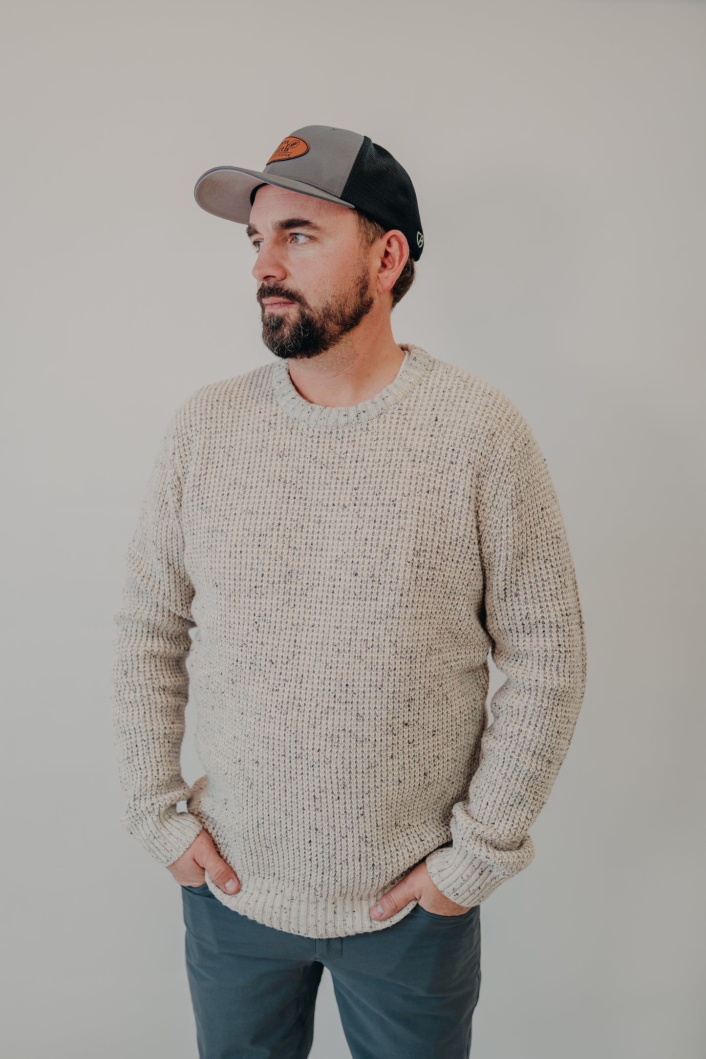 The Normal Brand | Seawool Nep Crew | Cream